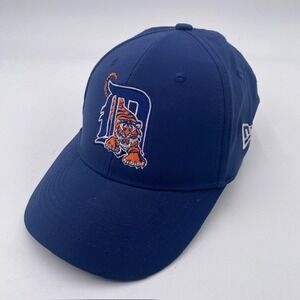 DETROIT TIGERS New Era Snapback Hat Mens OSFM Navy Blue Polyester MLB Baseball
